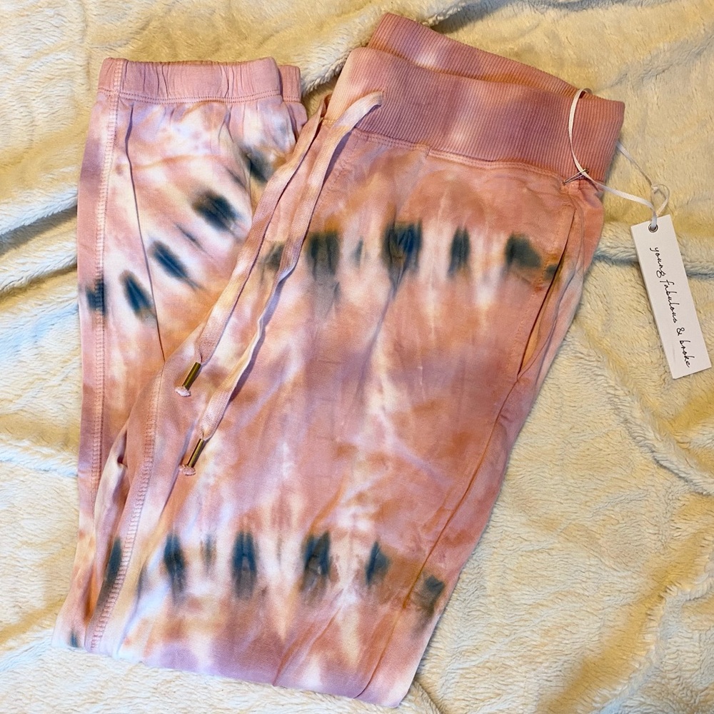 ❗️SOLD❗️NWT Young Fabulous & Broke Joggers - Picture 1 of 4